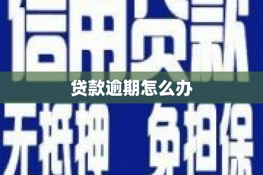 吕梁贷款逾期怎么办