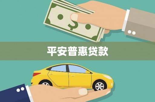 吕梁平安普惠贷款