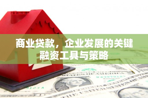 吕梁商业贷款，企业发展的关键融资工具与策略
