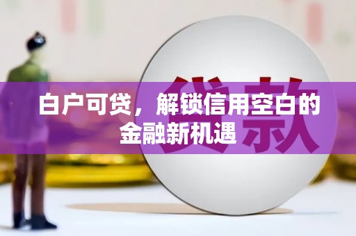 吕梁白户可贷，解锁信用空白的金融新机遇