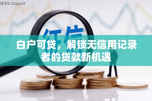 吕梁白户可贷，解锁无信用记录者的贷款新机遇