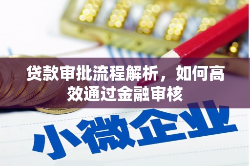 吕梁贷款审批流程解析，如何高效通过金融审核