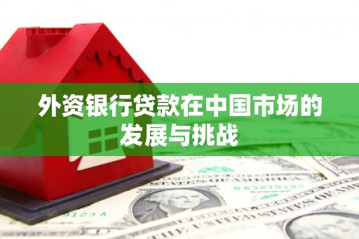 吕梁外资银行贷款在中国市场的发展与挑战