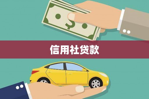 吕梁信用社贷款
