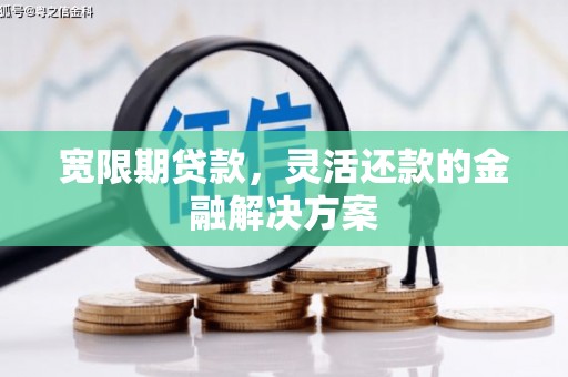 吕梁宽限期贷款，灵活还款的金融解决方案