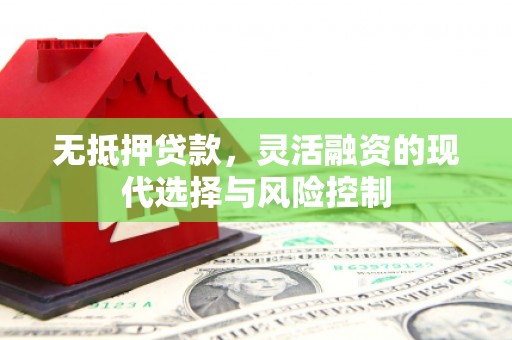 吕梁无抵押贷款，灵活融资的现代选择与风险控制