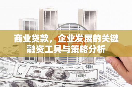 吕梁商业贷款，企业发展的关键融资工具与策略分析