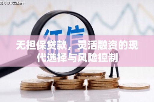 吕梁无担保贷款，灵活融资的现代选择与风险控制