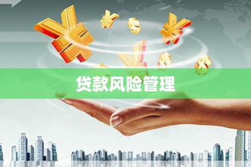 吕梁贷款风险管理