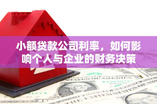 吕梁小额贷款公司利率，如何影响个人与企业的财务决策