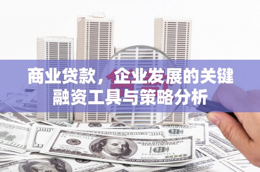 吕梁商业贷款，企业发展的关键融资工具与策略分析