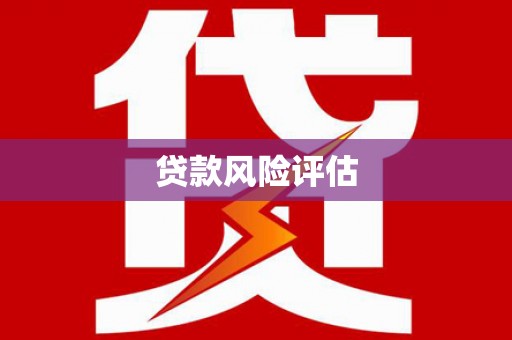 吕梁贷款风险评估