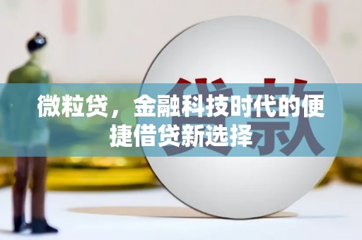 吕梁微粒贷，金融科技时代的便捷借贷新选择